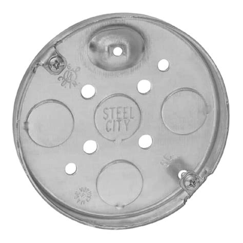 metal pancake box|round metal electrical box.